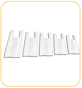 Sacolas brancas milheiros